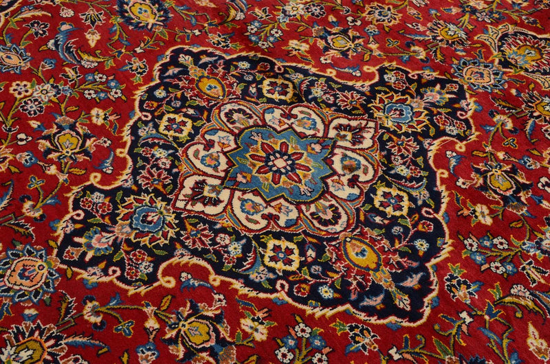 Tapis persan - Keshan - 360 x 255 cm - rouge