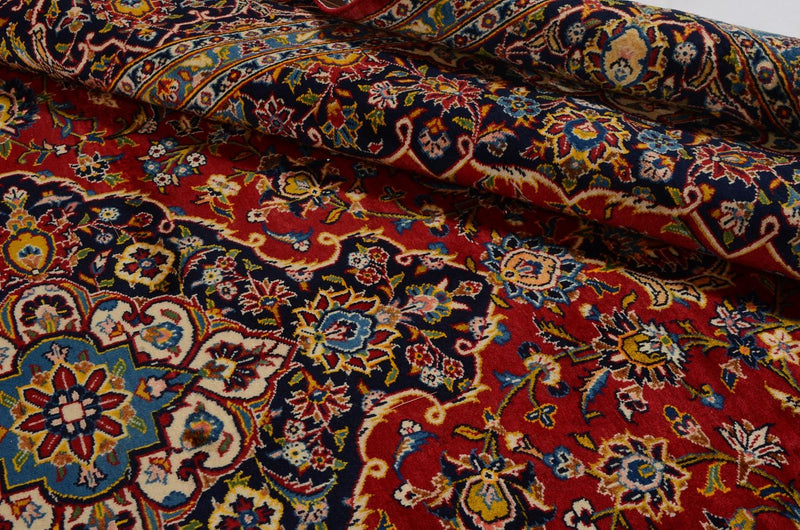 Tapis persan - Keshan - 360 x 255 cm - rouge