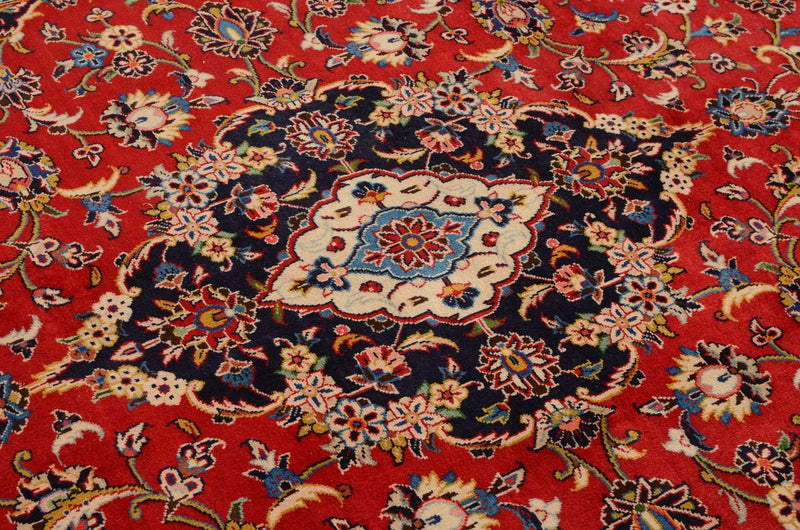 Tapis persan - Keshan - 350 x 242 cm - rouge