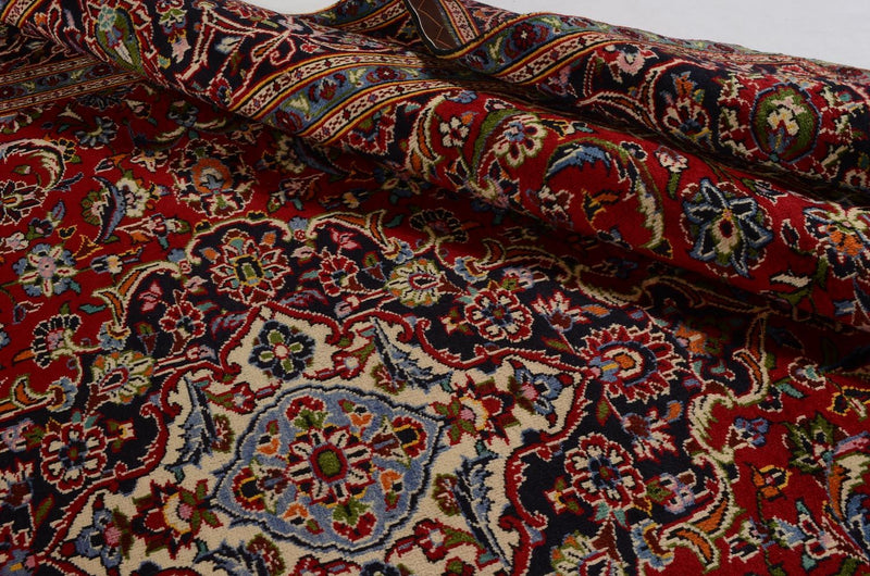 Tapis persan - Keshan - 352 x 248 cm - rouge