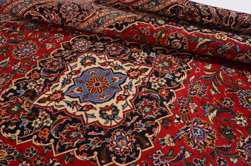 Tapis persan - Keshan - 370 x 255 cm - rouge