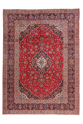 Tapis persan - Keshan - 346 x 253 cm - rouge