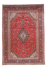 Tapis persan - Keshan - 414 x 292 cm - rouge