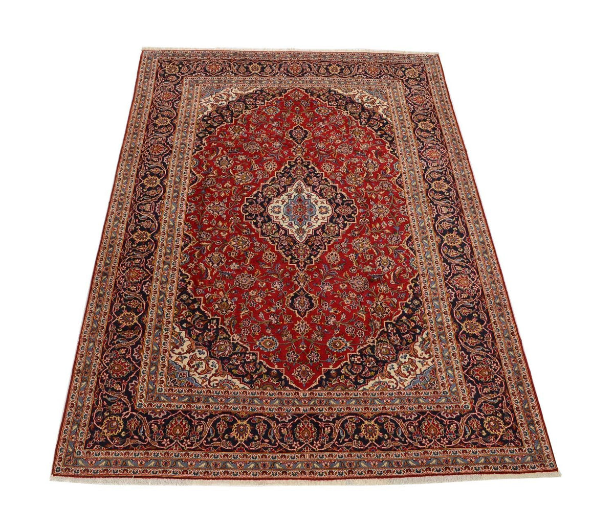 Tapis persan - Keshan - 347 x 240 cm - rouge