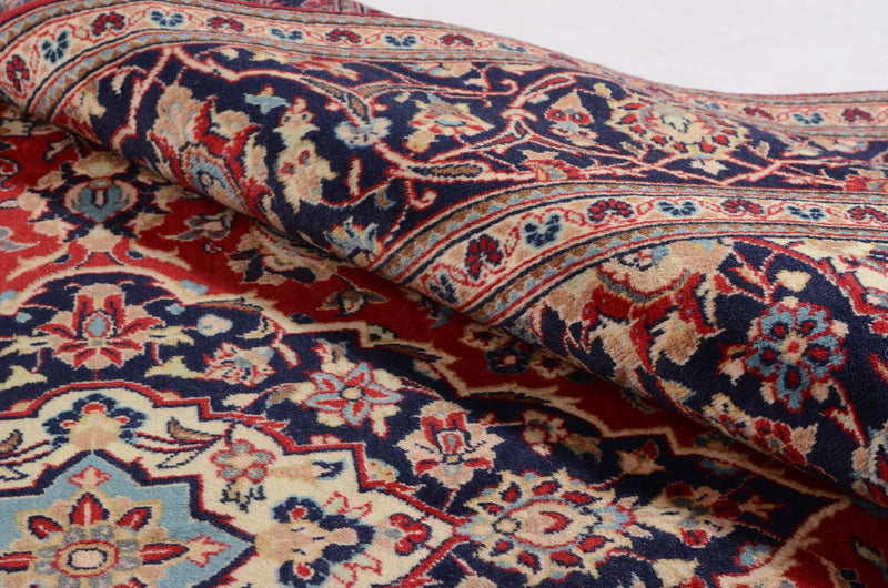 Tapis persan - Keshan - 297 x 195 cm - rouge