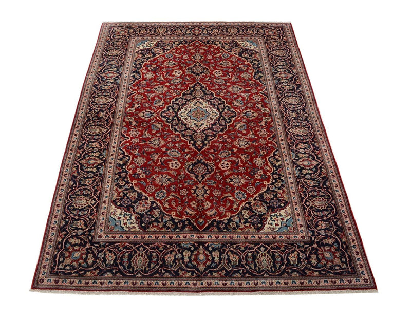 Tapis persan - Keshan - 297 x 195 cm - rouge
