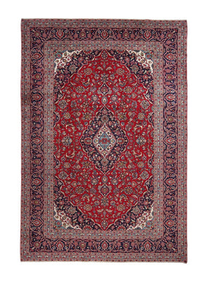 Tapis persan - Keshan - 353 x 242 cm - rouge