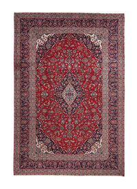 Tapis persan - Keshan - 353 x 242 cm - rouge