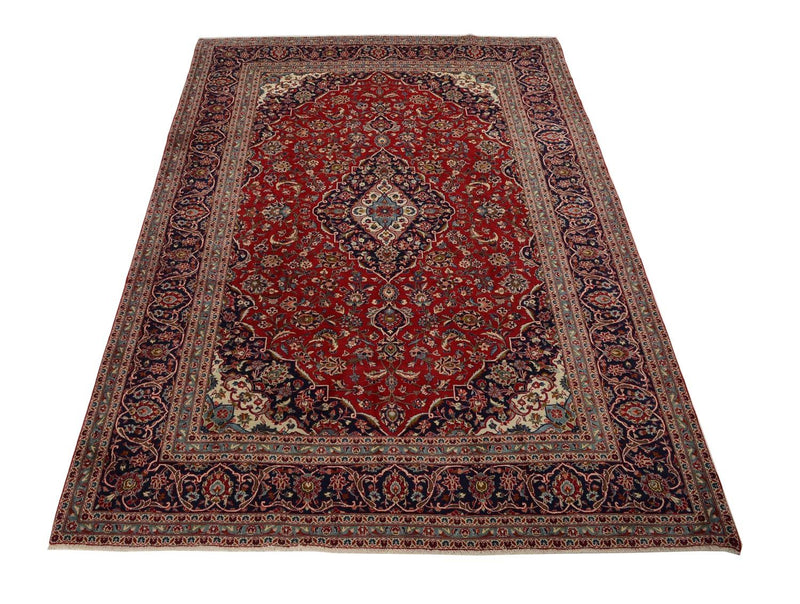 Tapis persan - Keshan - 353 x 242 cm - rouge