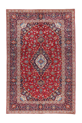 Tapis persan - Keshan - 303 x 202 cm - rouge