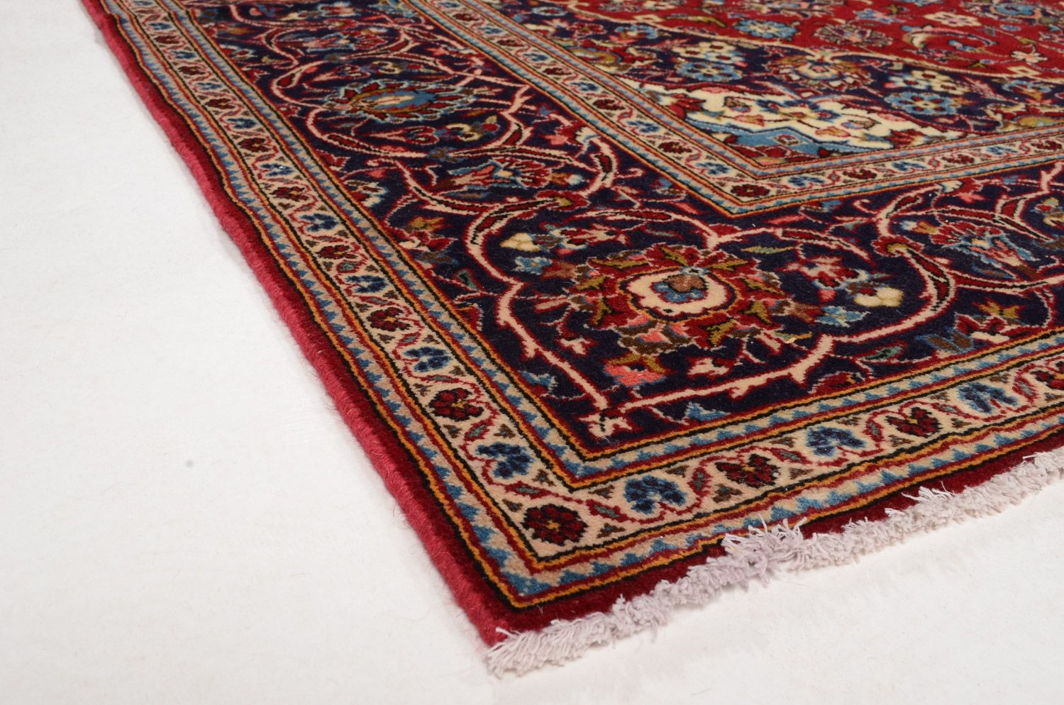 Tapis persan - Keshan - 303 x 202 cm - rouge