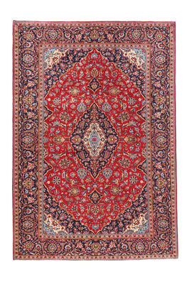 Tapis persan - Keshan - 302 x 207 cm - rouge