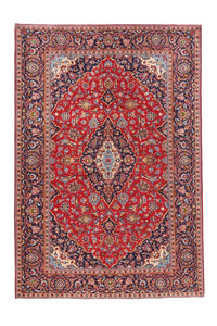 Tapis persan - Keshan - 302 x 207 cm - rouge