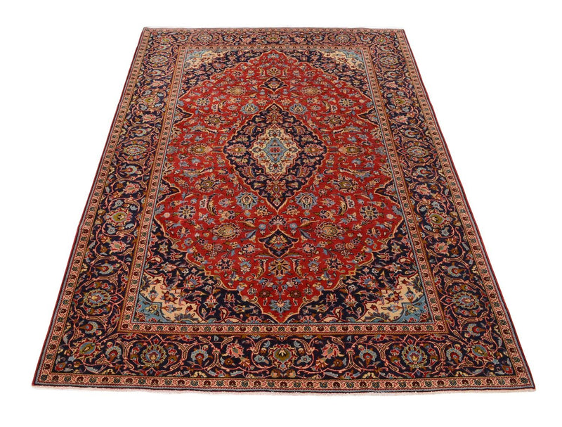 Tapis persan - Keshan - 302 x 207 cm - rouge