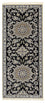 Tapis de couloir Tapis persan - Nain - Royal - 195 x 84 cm - bleu foncé