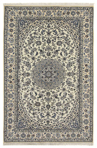 Tapis persan - Nain - Royal - 238 x 158 cm - beige