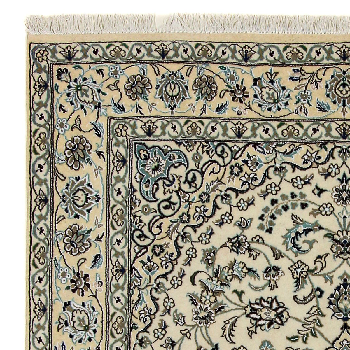 Tapis persan - Nain - Royal - 250 x 154 cm - beige