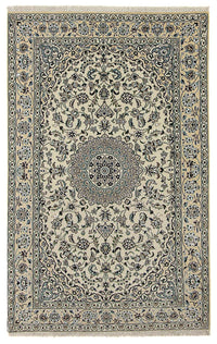 Tapis persan - Nain - Royal - 246 x 154 cm - beige