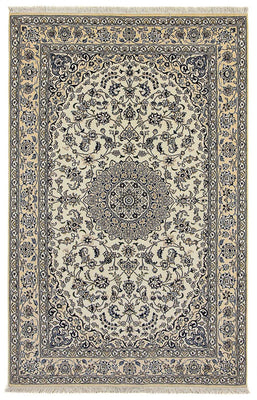 Tapis persan - Nain - Royal - 246 x 158 cm - beige