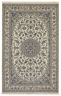 Tapis persan - Nain - Royal - 246 x 158 cm - beige