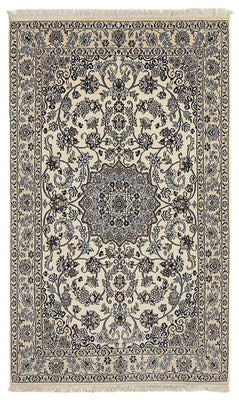 Tapis persan - Nain - Royal - 210 x 127 cm - beige