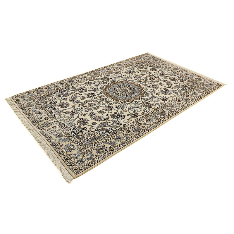 Tapis persan - Nain - Royal - 210 x 127 cm - beige