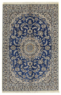 Tapis persan - Nain - Royal - 172 x 114 cm - bleu