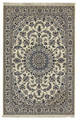 Tapis persan - Nain - Royal - 180 x 118 cm - beige