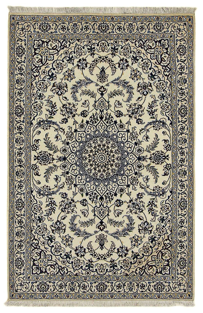 Tapis persan - Nain - Royal - 180 x 118 cm - beige
