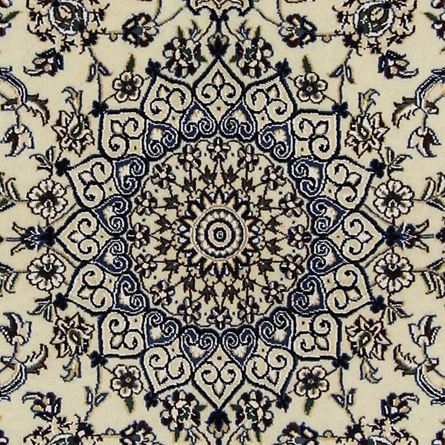 Tapis persan - Nain - Royal - 180 x 118 cm - beige