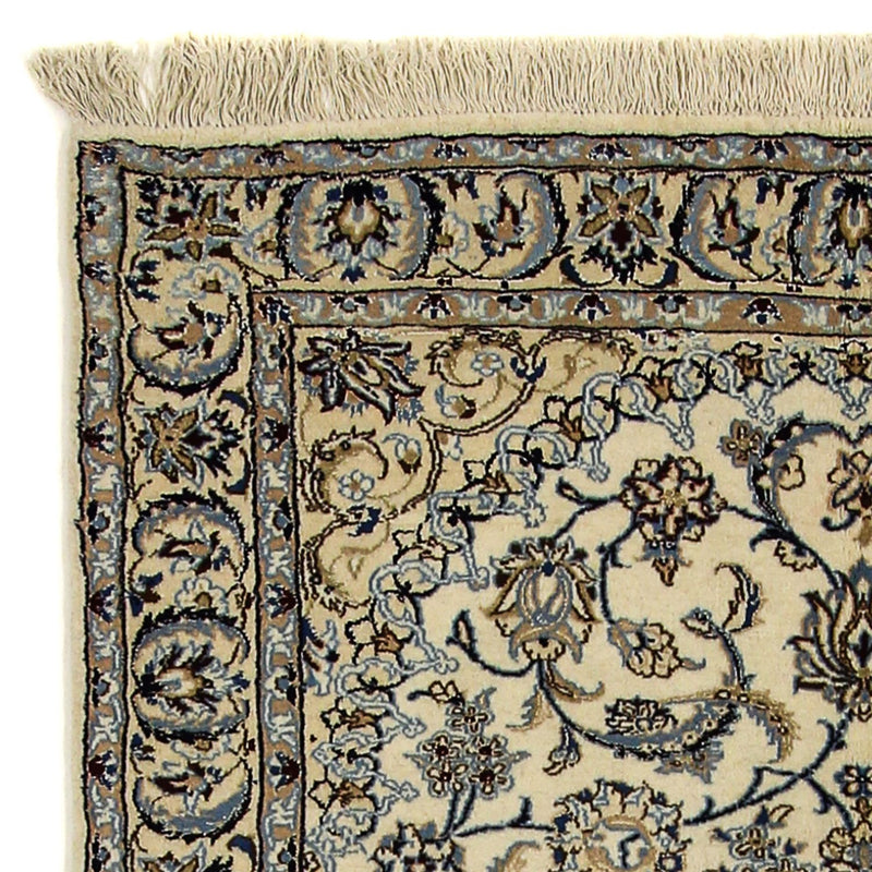 Tapis persan - Nain - Royal - 205 x 125 cm - beige