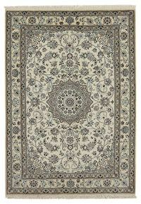 Tapis persan - Nain - Royal - 205 x 147 cm - beige
