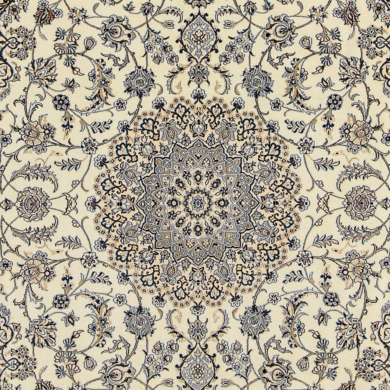 Tapis persan - Nain - Royal - 305 x 205 cm - beige