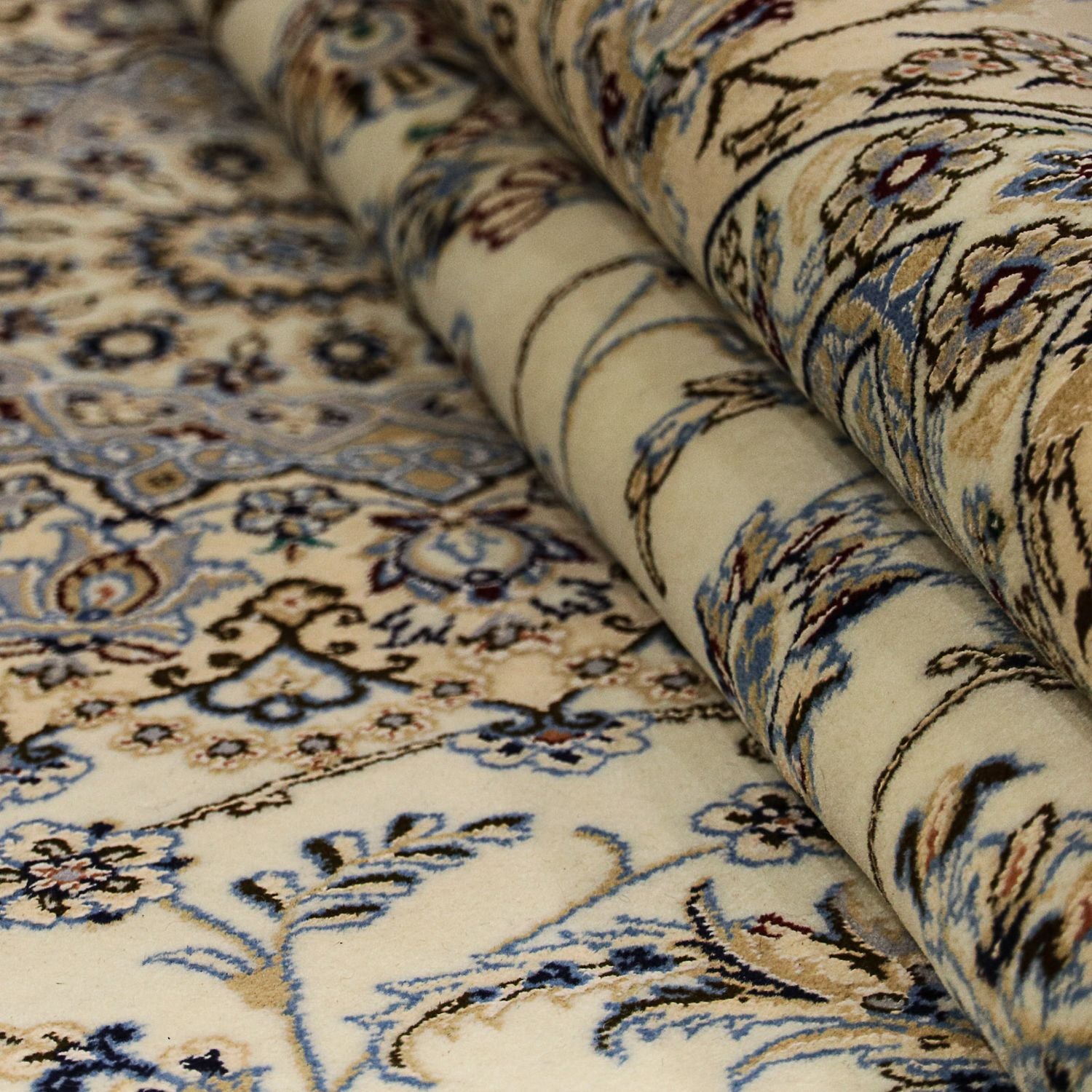 Tapis persan - Nain - Royal - 305 x 205 cm - beige