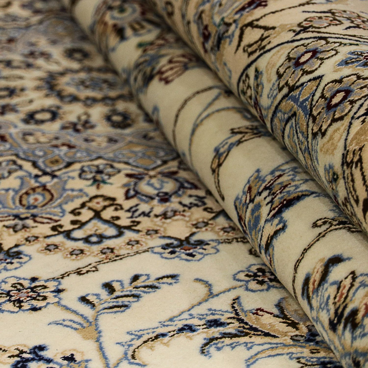 Tapis persan - Nain - Royal - 305 x 205 cm - beige