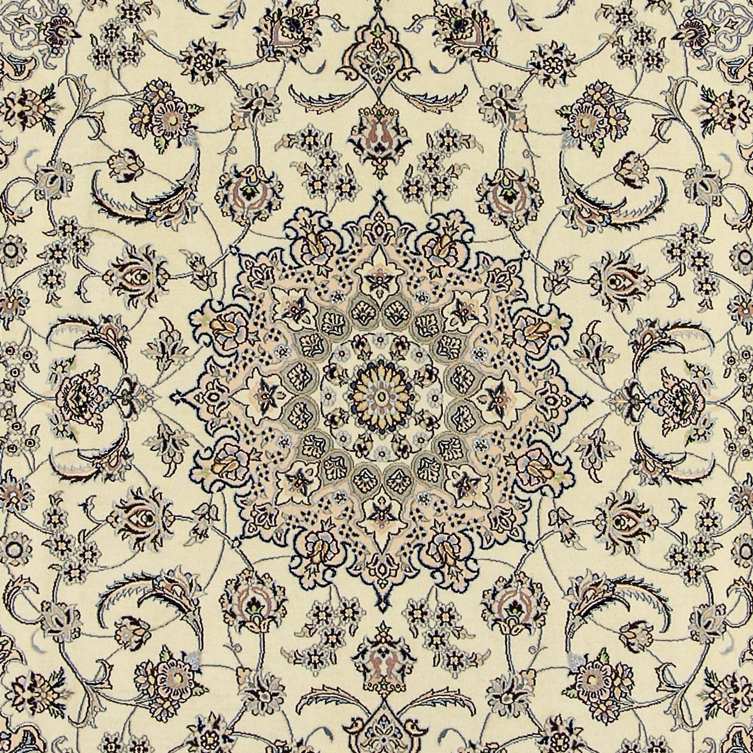 Tapis persan - Nain - Royal - 302 x 205 cm - beige