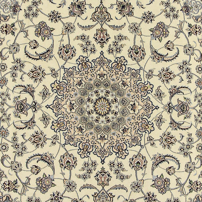 Tapis persan - Nain - Royal - 302 x 205 cm - beige