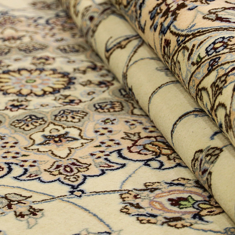 Tapis persan - Nain - Royal - 302 x 205 cm - beige