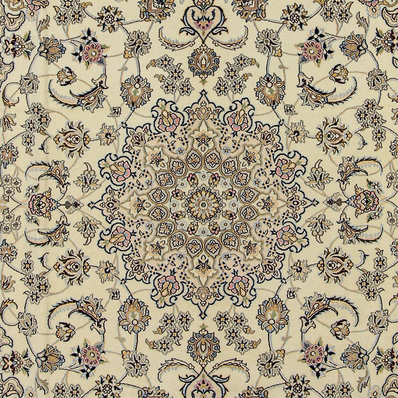 Tapis persan - Nain - Royal - 307 x 208 cm - beige