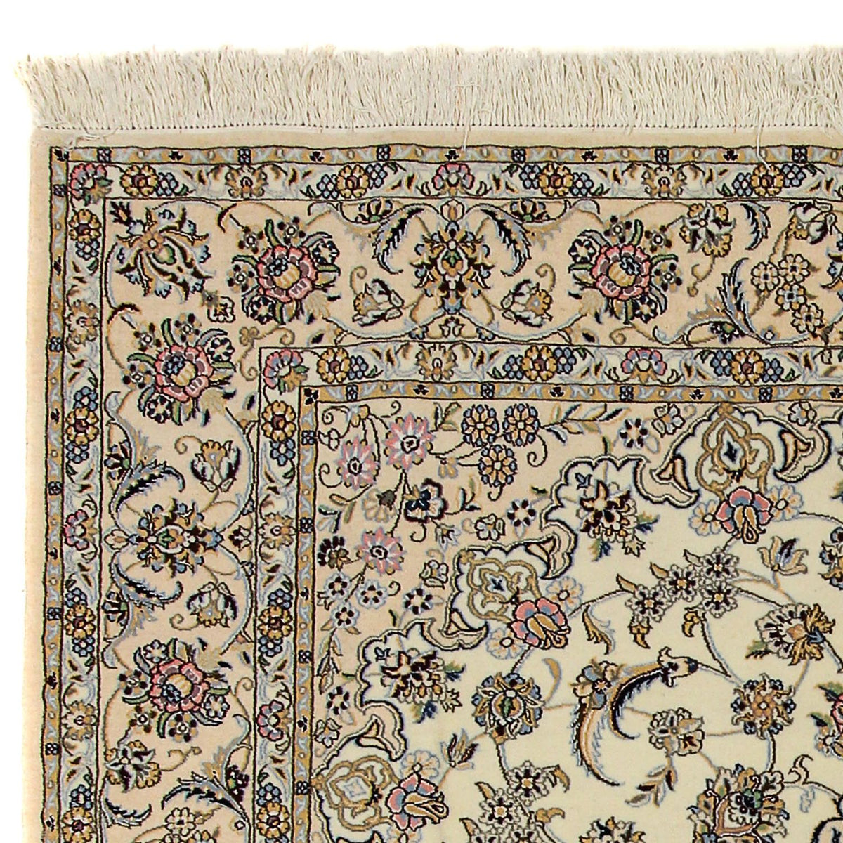 Tapis persan - Nain - Royal - 307 x 208 cm - beige