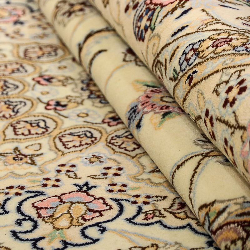 Tapis persan - Nain - Royal - 307 x 208 cm - beige