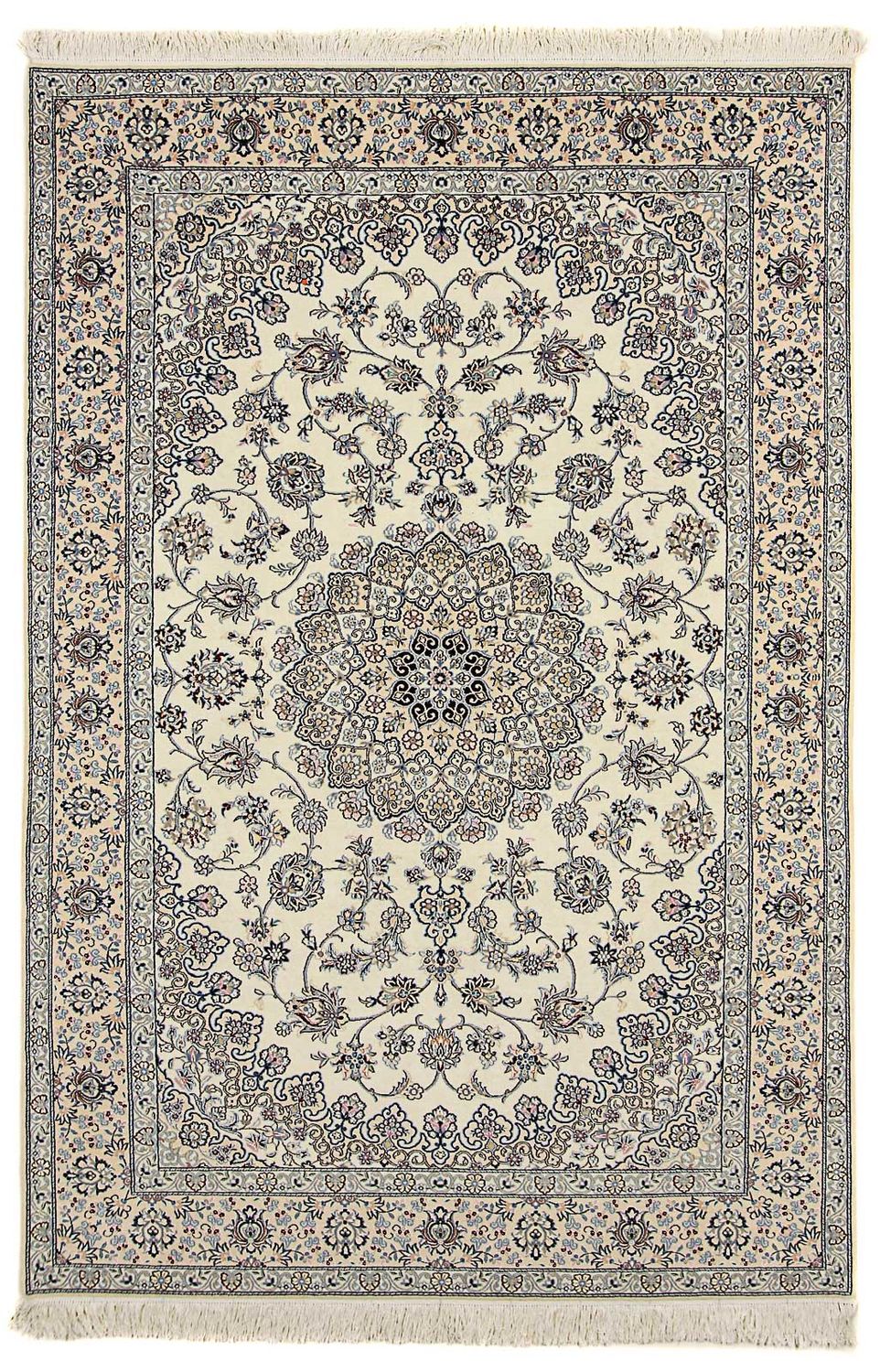 Tapis persan - Nain - Royal - 300 x 200 cm - beige