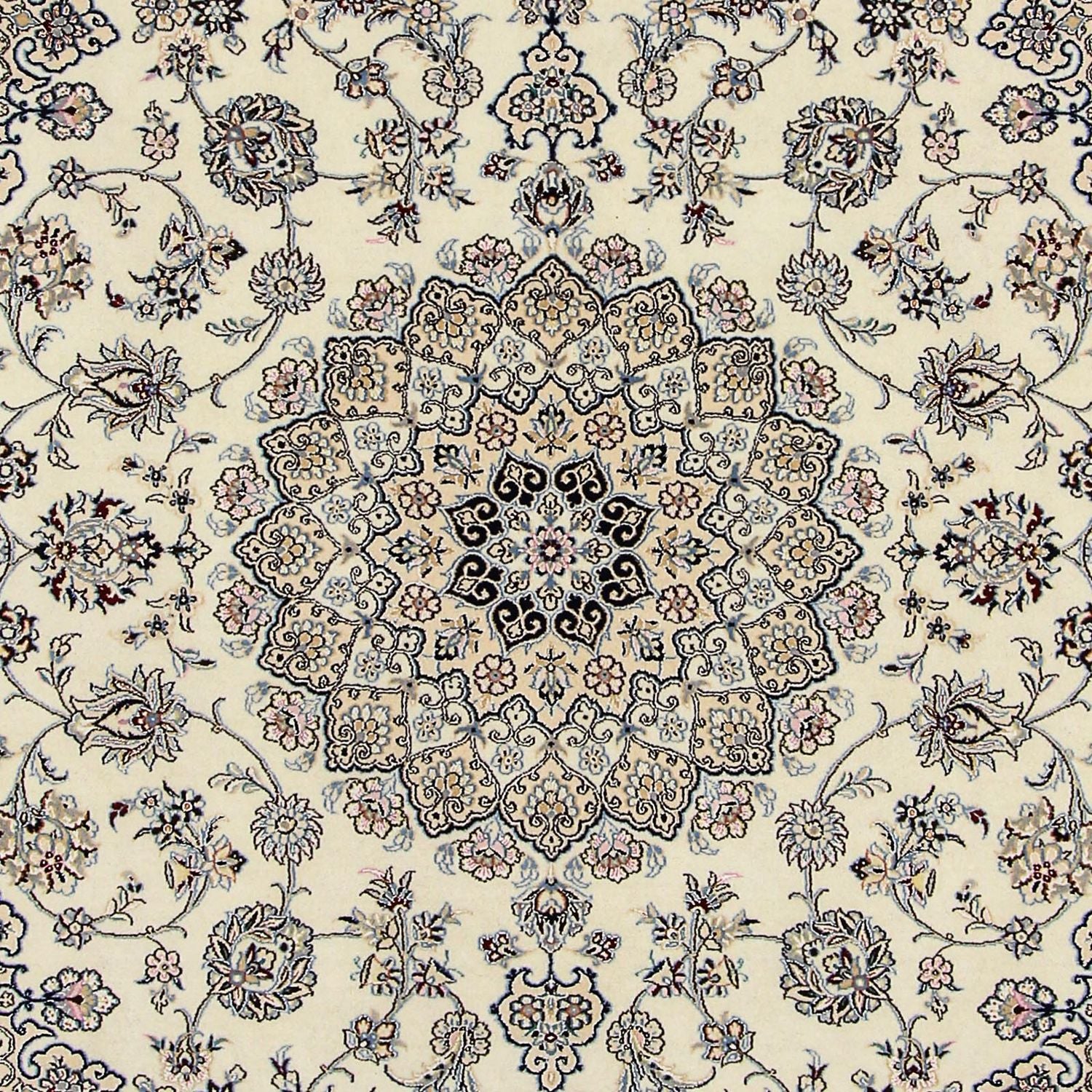 Tapis persan - Nain - Royal - 300 x 200 cm - beige