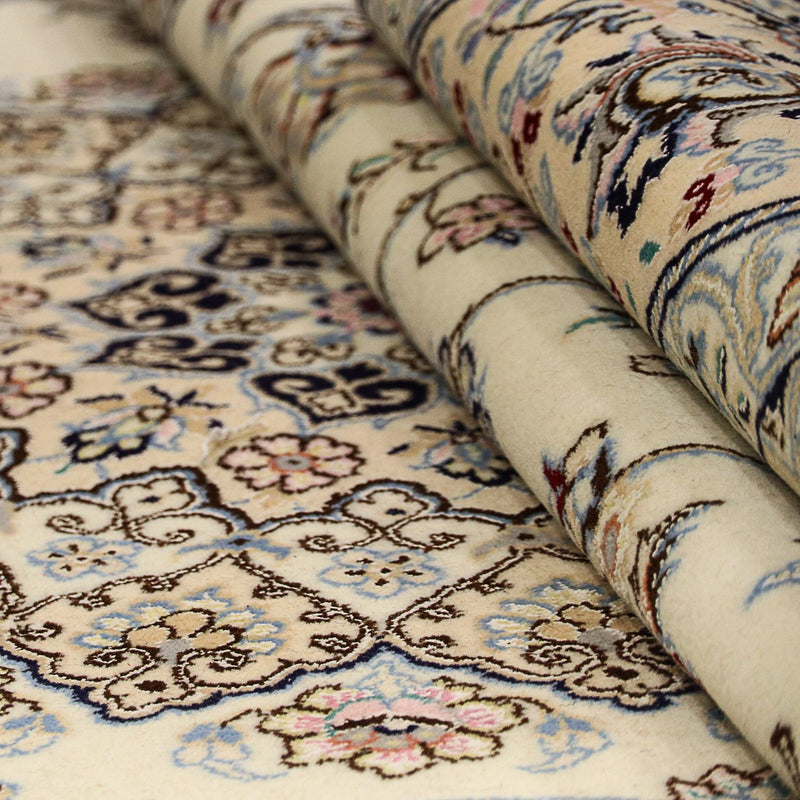 Tapis persan - Nain - Royal - 300 x 200 cm - beige
