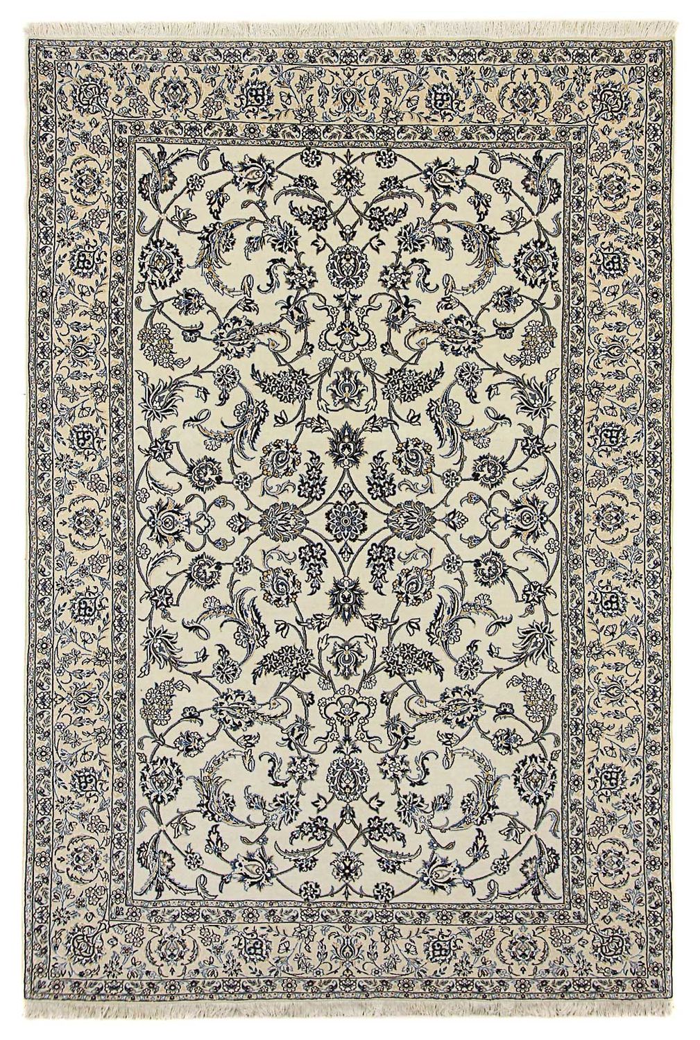Tapis persan - Nain - Royal - 308 x 204 cm - beige