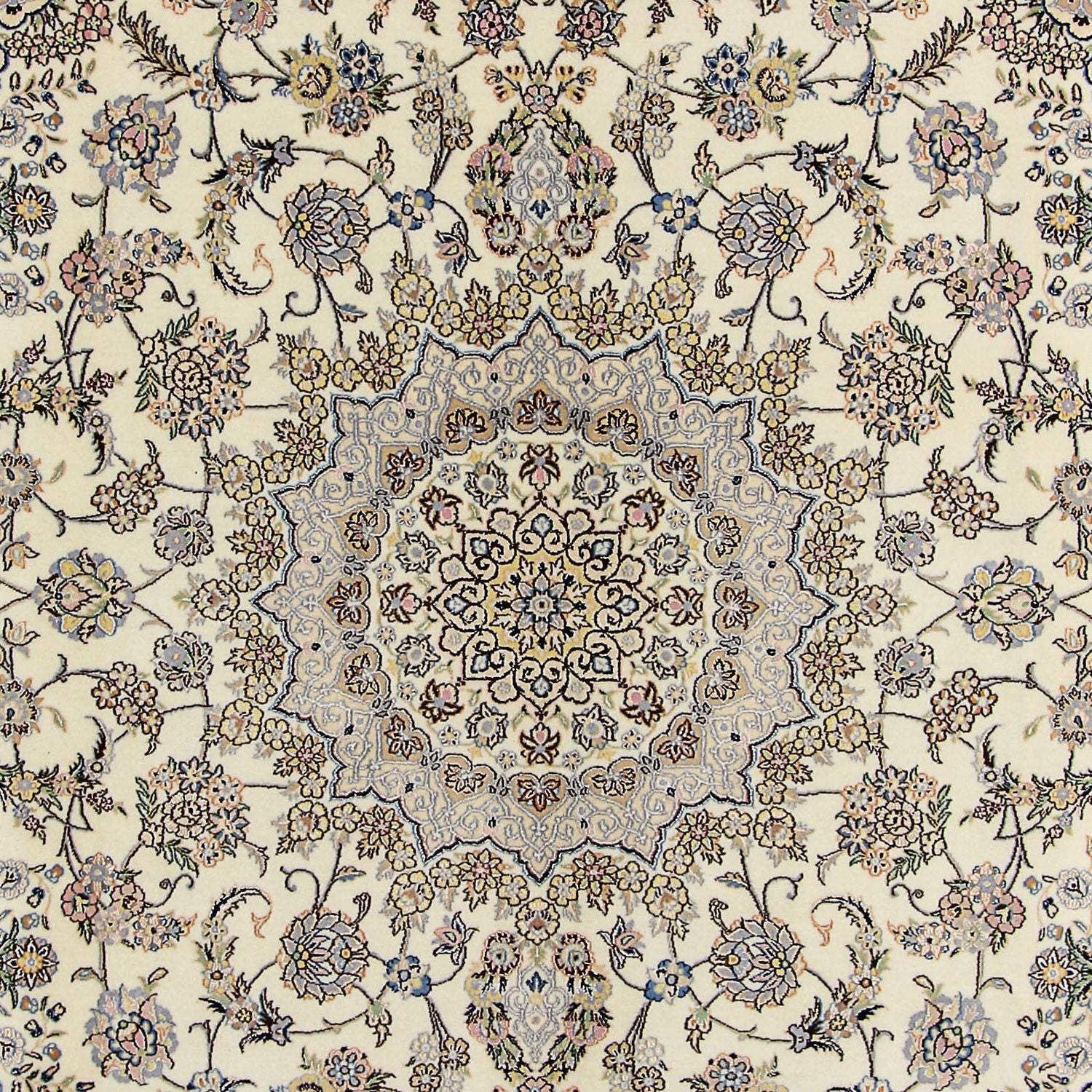 Tapis persan - Nain - Royal - 352 x 254 cm - beige