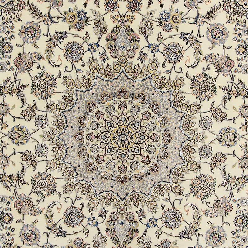 Tapis persan - Nain - Royal - 352 x 254 cm - beige