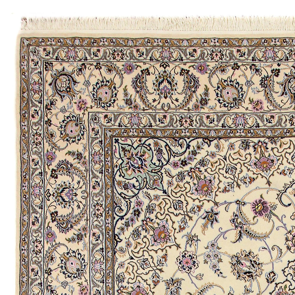 Tapis persan - Nain - Royal - 365 x 250 cm - beige