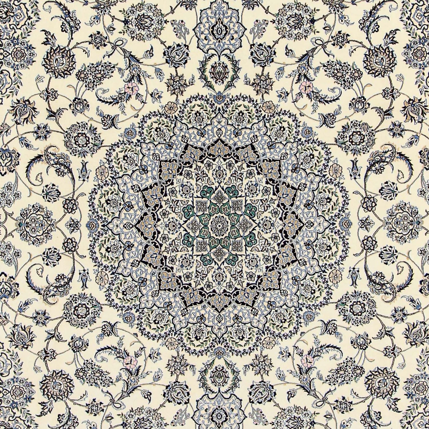 Tapis persan - Nain - Premium - 350 x 255 cm - beige