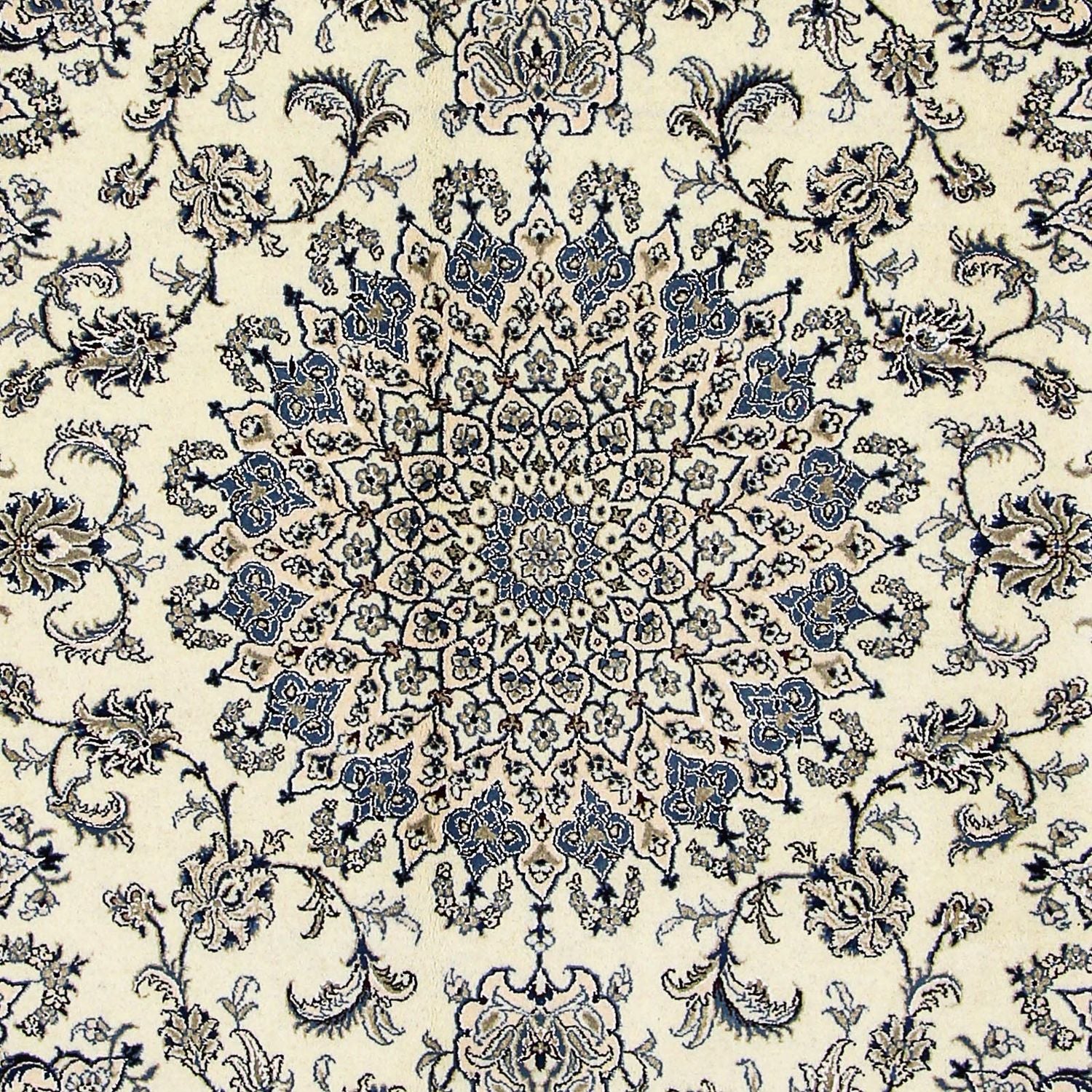 Tapis persan - Nain - 307 x 250 cm - beige